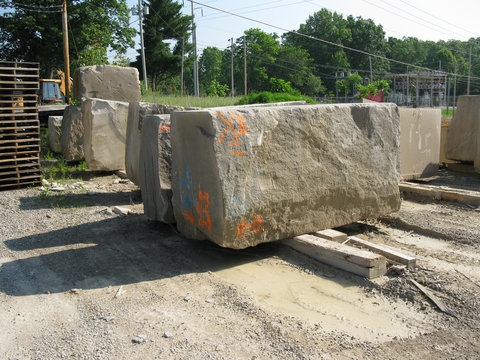 Indiana Limestone Quarry Block