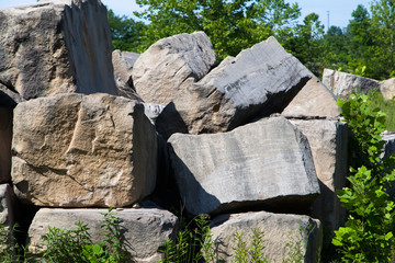 indiana limestone boulder © Rob Melis