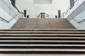 Fototapeta premium Stairway of National Mosque - Masjid Negara Mosque in Kuala Lumpur, Malaysia.