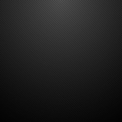 Dark striped background. Diagonl lines. Metallic carbon texture.