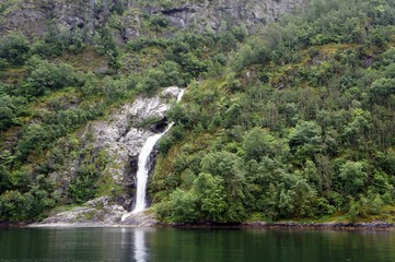 Fototapeta na wymiar Beautiful nature of Norway