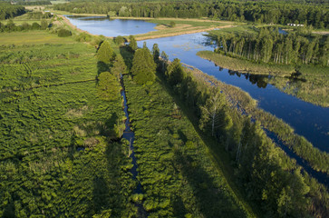 Aerial landscape