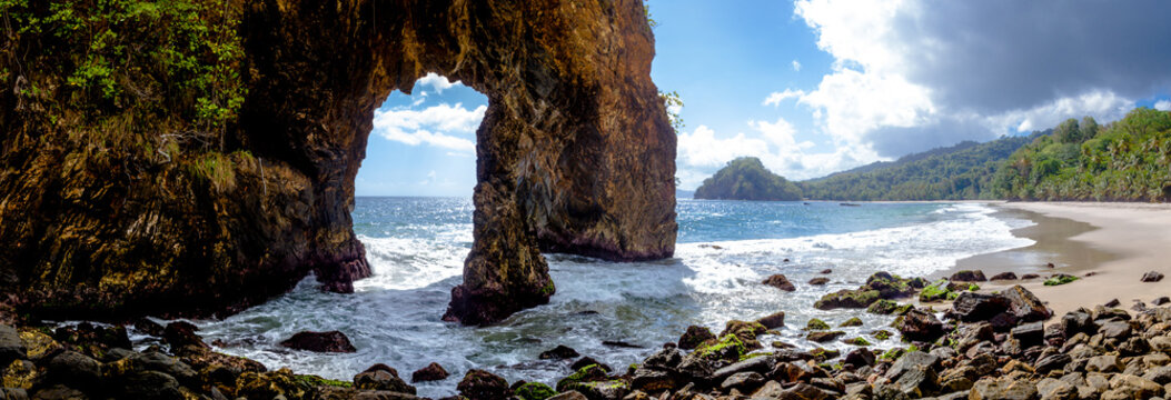 Panorama Paria bay in colour