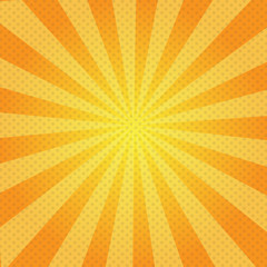 Sun Sunburst Pattern. Vector illustration