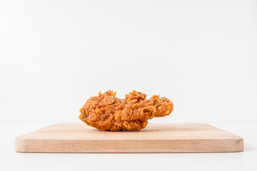 Crispy fried chicken.