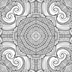 Abstract vector ethnic sketchy background