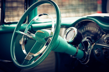 Turquoise Car