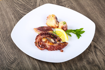 Grilled octopus