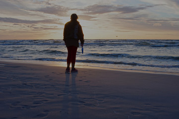 Dziewczynka w świetle słońca © Jarek