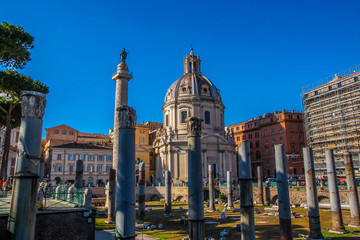 Le Domus Romane di Palazzo. Rome. Italy