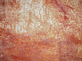 Texture red concrete wall