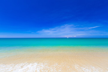 Fototapeta premium Thailand. Sea background. Mai Khao