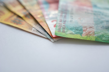 Bargeld in Noten - Schweizer Franken