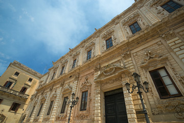 Fototapeta na wymiar Lecce centro storico