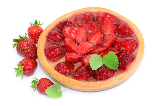 Erdbeeren Torte