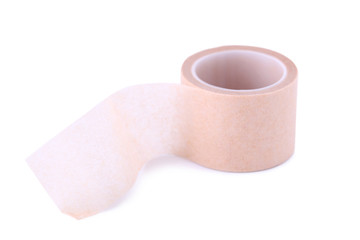 Medical plaster isolated on a white