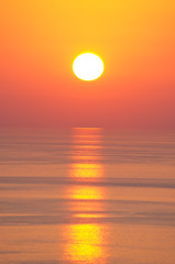 Sunset over Zakynthos island, Greece