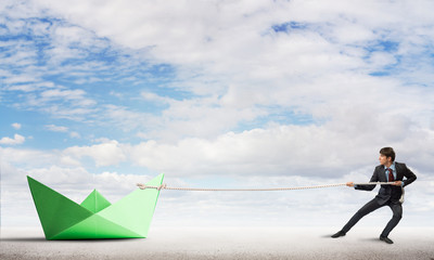 Obraz premium Water transporation concept