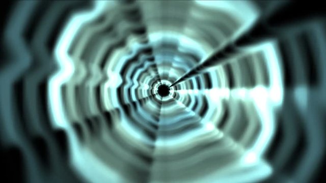 4k Abstract high speed time tunnel channel,rotation circle light channel in 3D hole space,sound wave acoustic,science fiction dynamic space.