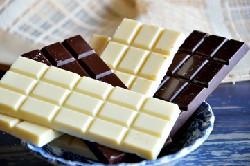 vari tipi di cioccolato