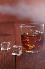 whiskey with ice