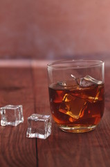 whiskey with ice