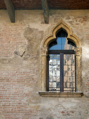 Fototapeta na wymiar Verona - Juliet's window