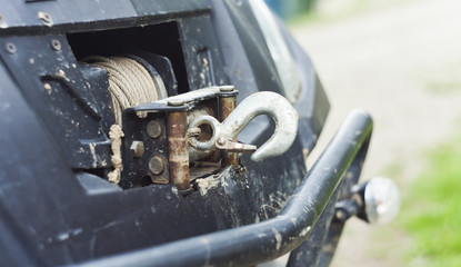 winch for atv quad bike © Ioan Panaite