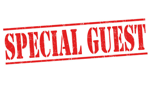 Special guest sign or stamp