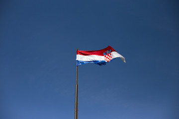 Republic Croatia flag