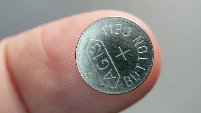 Close up of a lithium ion battery
