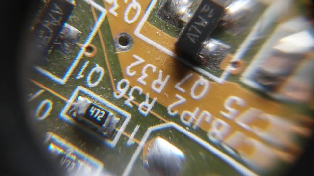 Close up of an electronic component
