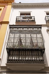 Immeuble ancien à Séville, Espagne