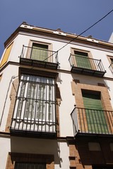 Immeuble ancien à Séville, Espagne