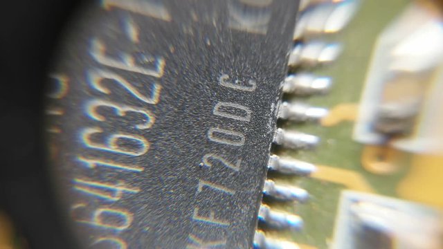Close up of an electronic component
