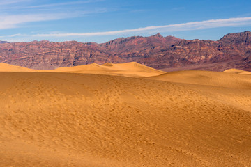 Fototapeta na wymiar Sand Dunes Death Valley National Park