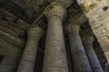 Edfu Temple in Upper Egypt