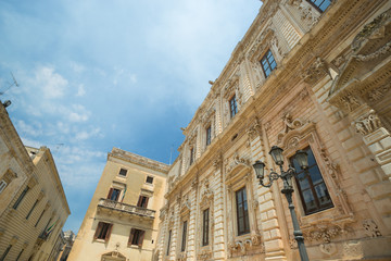 Fototapeta na wymiar Lecce centro storico