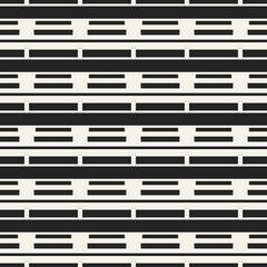 Abstract concept vector monochrome geometric pattern. Black and white minimal background. Creative illustration template. Seamless stylish texture. For wallpaper, surface, web design, textile, decor.