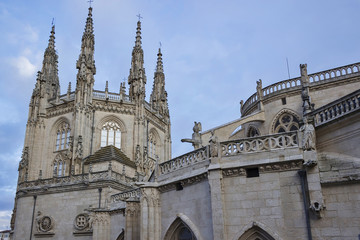 Fototapeta na wymiar Burgos cathedral