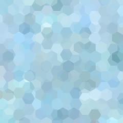 Fototapeta na wymiar Vector background with pastel blue hexagons. Can be used in cover design, book design, website background. Vector illustration