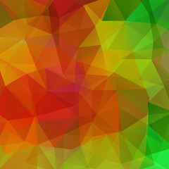 Obraz premium Polygonal vector background. Can be used in cover design, book design, website background. Vector illustration