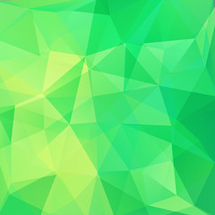 Fototapeta na wymiar Background of geometric shapes. Green mosaic pattern. Vector EPS 10. Vector illustration