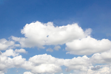 Sky blue background and sun