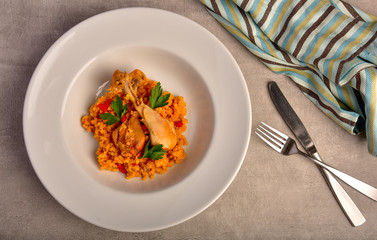 Arroz con Pollo