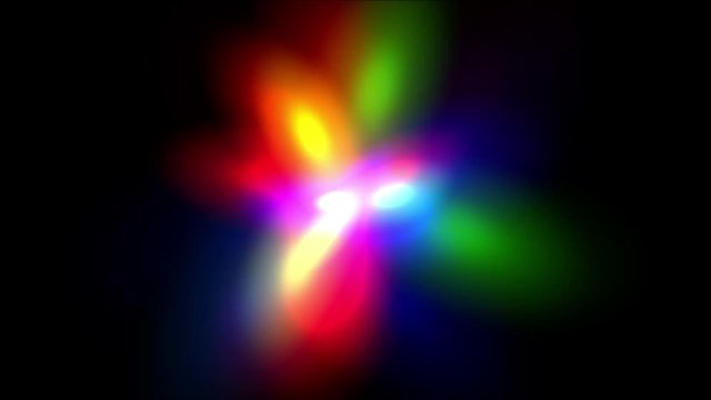 4k Abstract color laser stage lighting background,entertainment led atomic light & optics science backdrop.