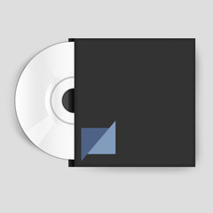 Compact disc vector icon illustration