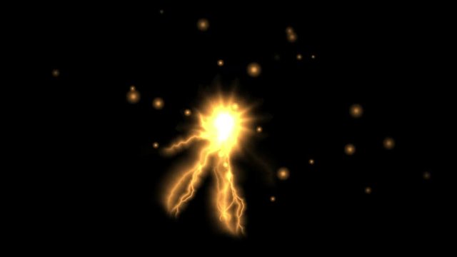 4k lightning thunderstorm vj particle welding background,science fiction voltage technology fireworks backdrop