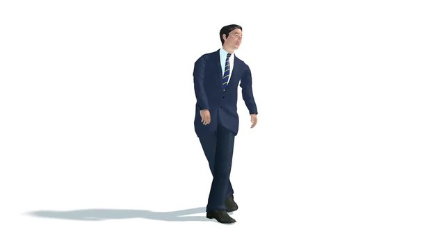 Business man 3D Animation