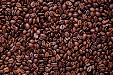 Brown coffee bean background